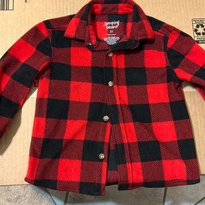 Boys checker pj top ❤️